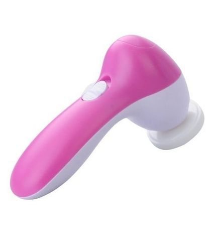 5-in-1 Electric Facial Cleanser & Massager | Blackhead Remover Brush Beauty Tool