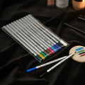 12 Pcs Multicolor Eyeshadow & Eyeliner Pencils Set – Creamy Smooth Makeup Pencils