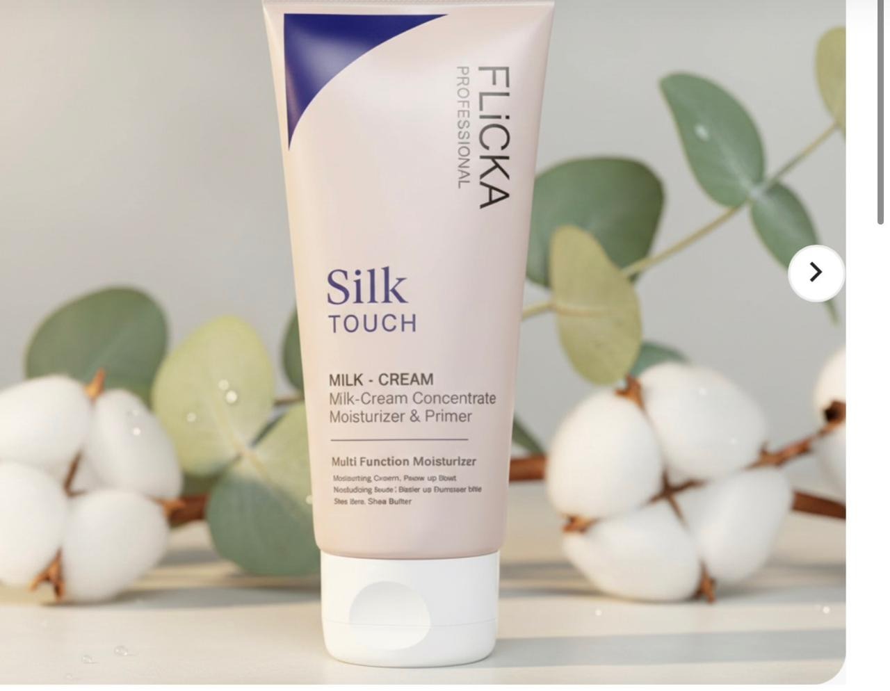 FLICKA 3-in-1 Face Cream 60g | Moisturizer, Makeup Primer & Base – Silk Touch Formula